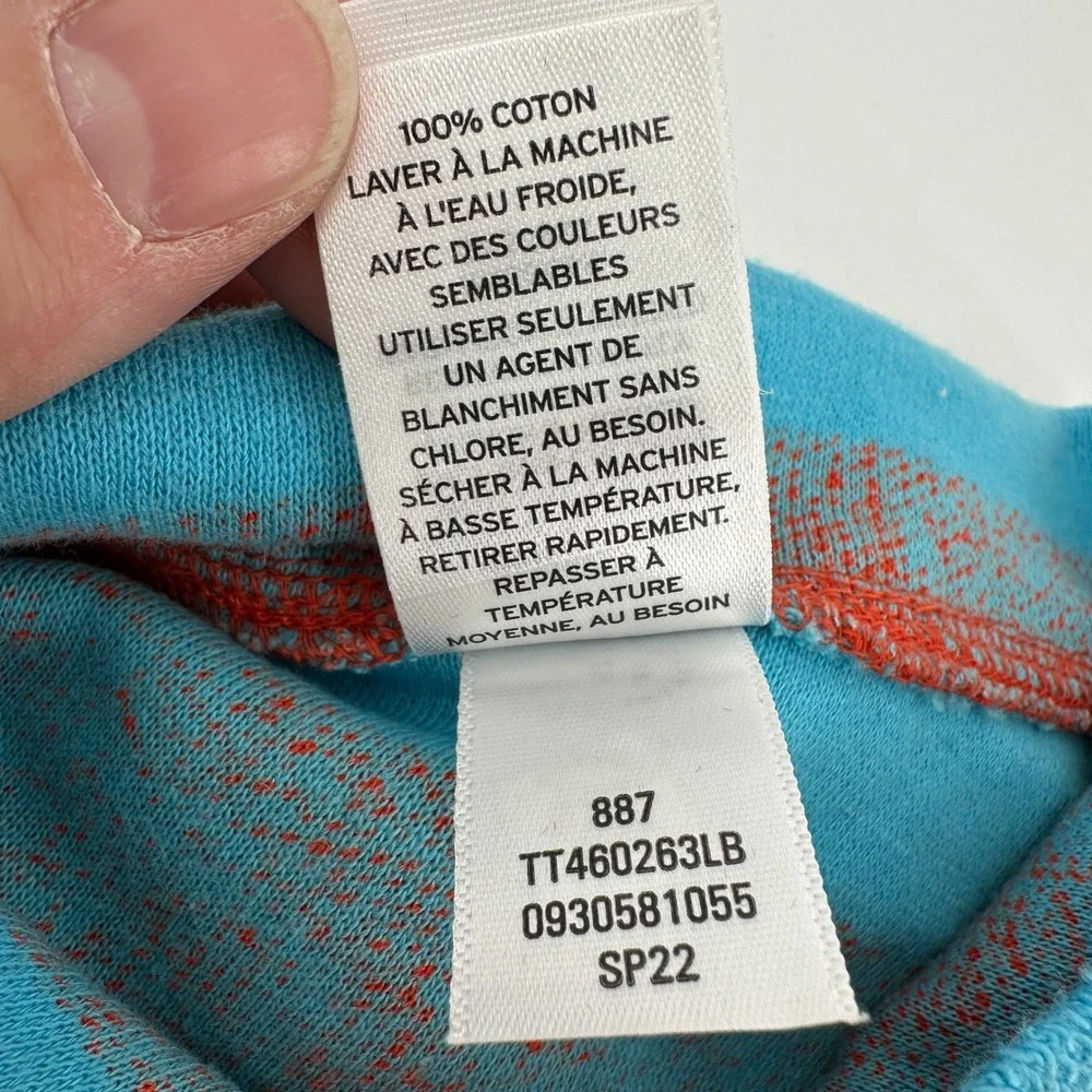 Tucker + Tate Kids Orange Blue Striped Terry Cloth Hooded Cover Up TT460263LB 3T